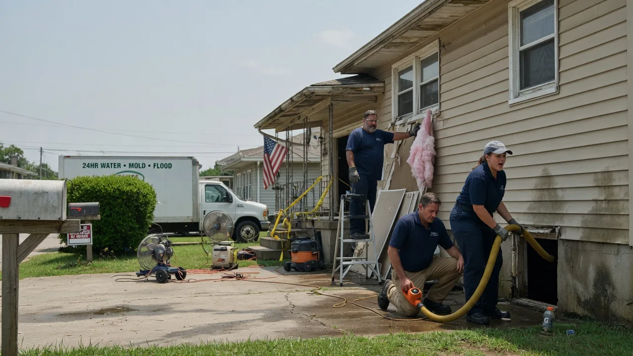Water Damage Repair in Wellsville, OH near me